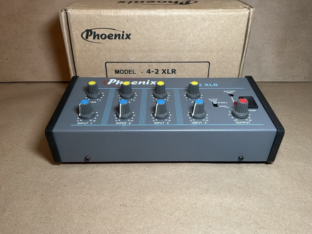 Phoenix 42 XLR 42DC-XLR| Device Only | *Damaged* UNTESTED