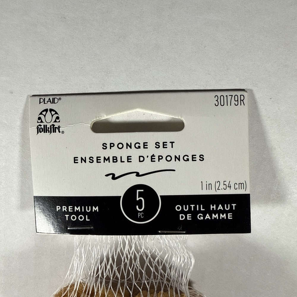 FolkArt Sponge Set 5/Pkg