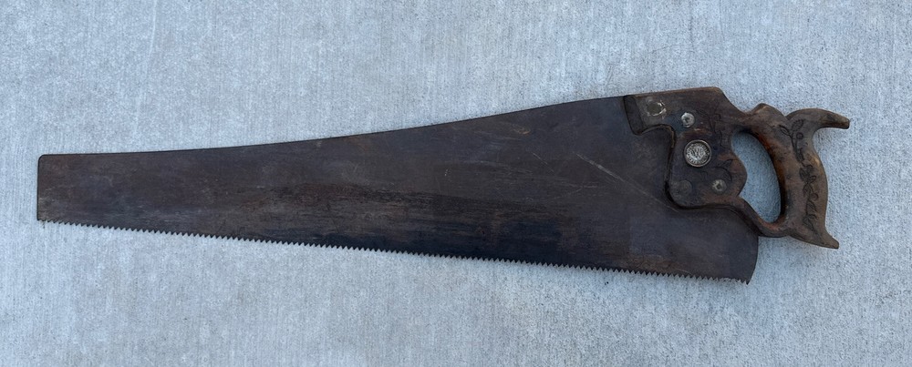 Vintage E.C Atkins 26” HAND SAW