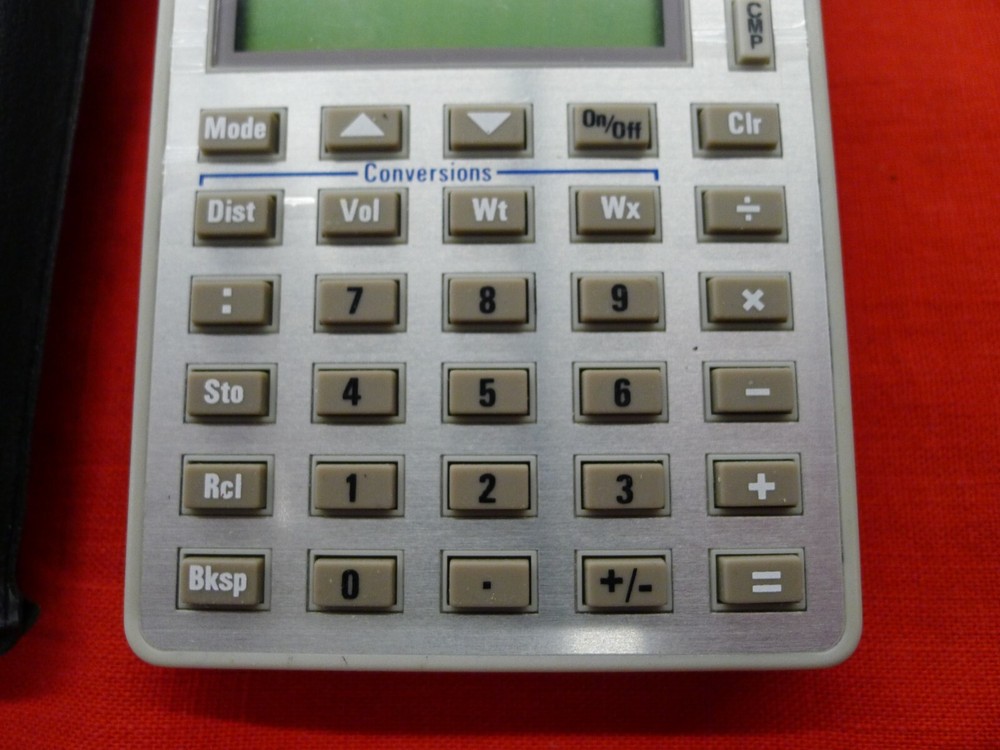 Jeppesen Tech Star electronic Airplane flight computer Tested Works