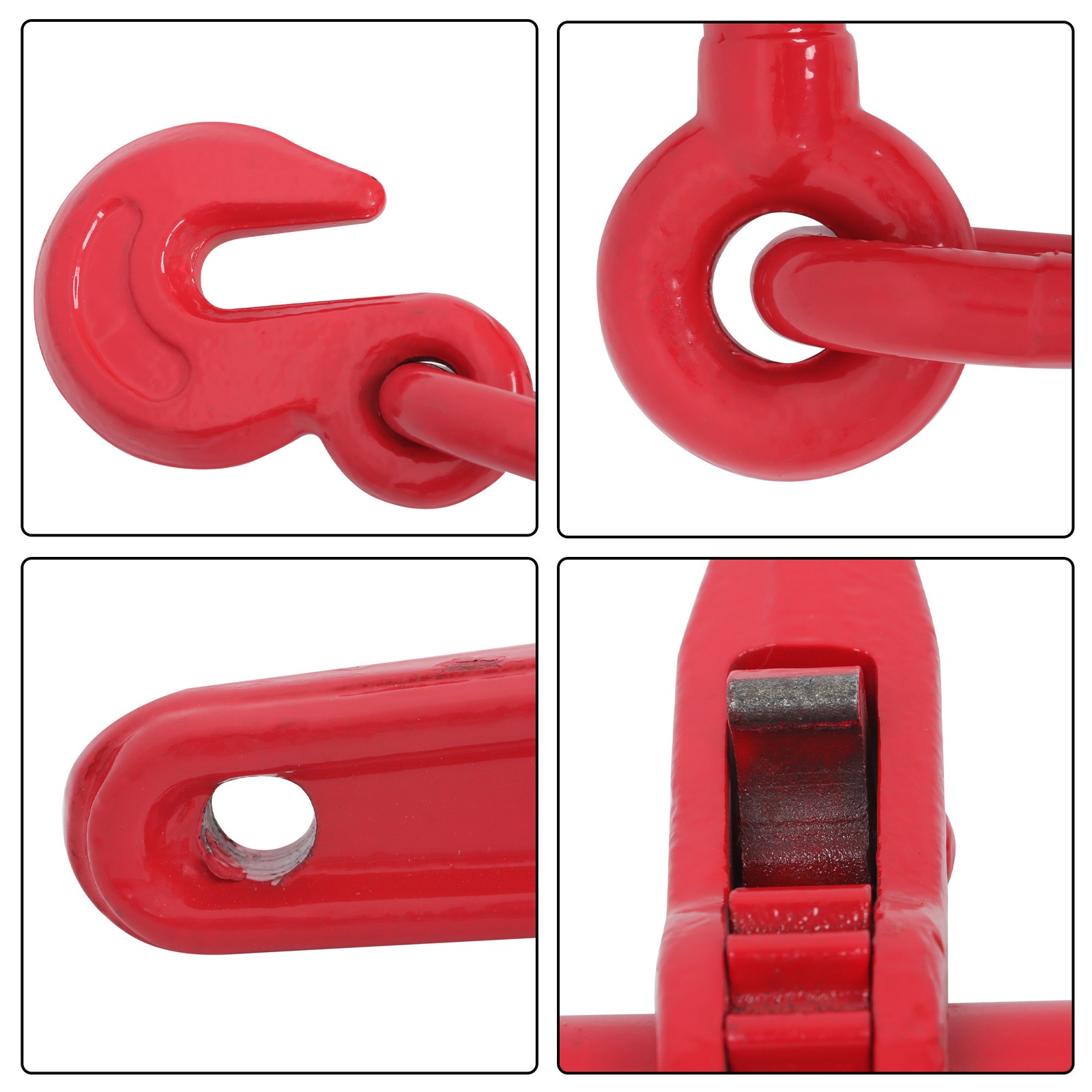 3/8"-1/2" Chain Binder Ratchet Load Binder 9200lbs for Tie Down 2 pack