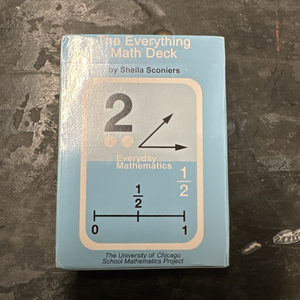 The Everything Math Card Deck Sealed