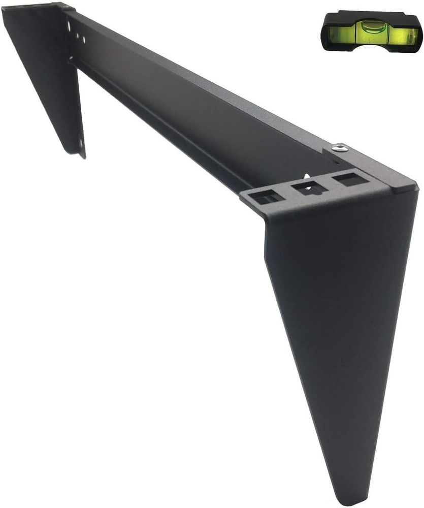 Versatile 1U Wall Mount Patch Panel - Up to 125lbs Capacity, Easy Installation