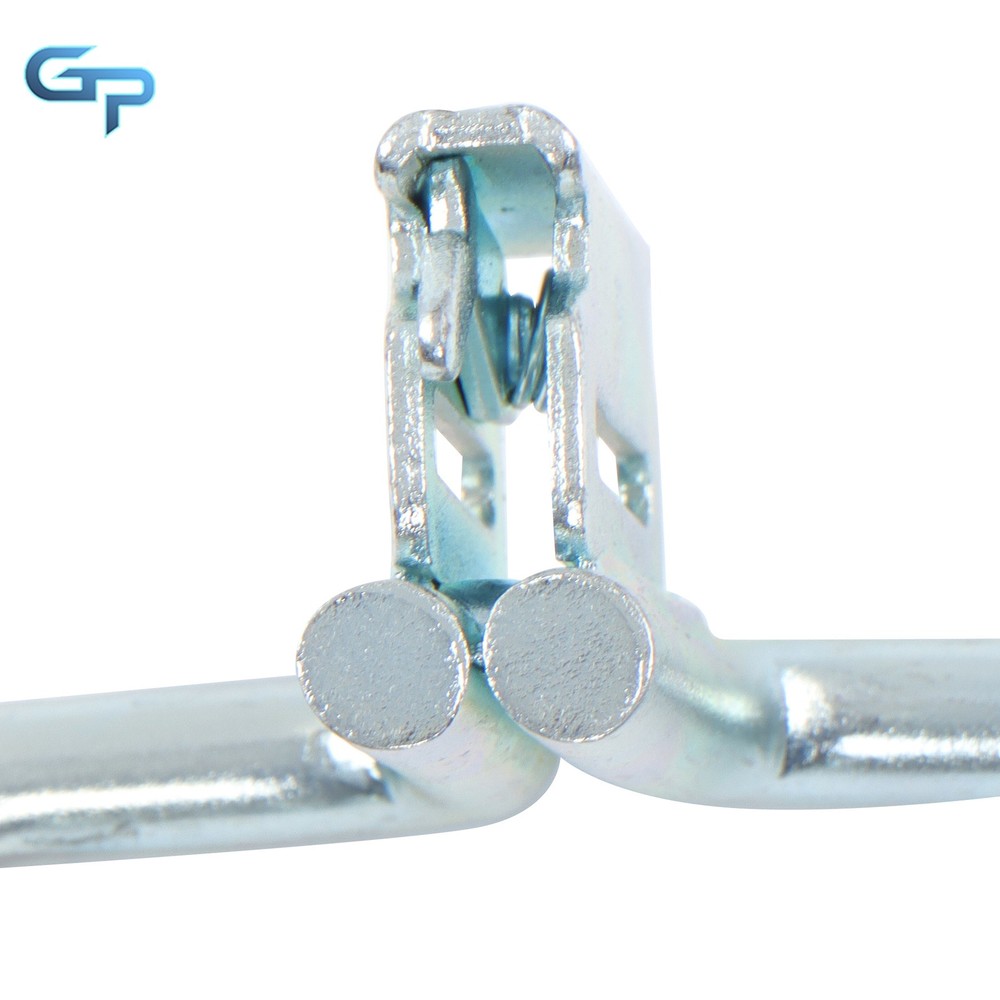 4 PCS E-Track Storage Kit 2× Dual Arm E-Track Hooks 2 x 1ft E-Track Sections