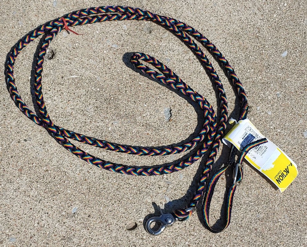 Round Nylon Braided Rein