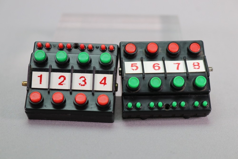 DF205 JOUEF 891 HO TRAIN 1/87 set 2 control panels