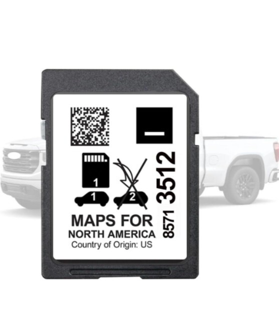 LATEST 2025 CADILLAC ESCALADE 2021-2024 MAP UPDATE Navigation SD Card 85713512
