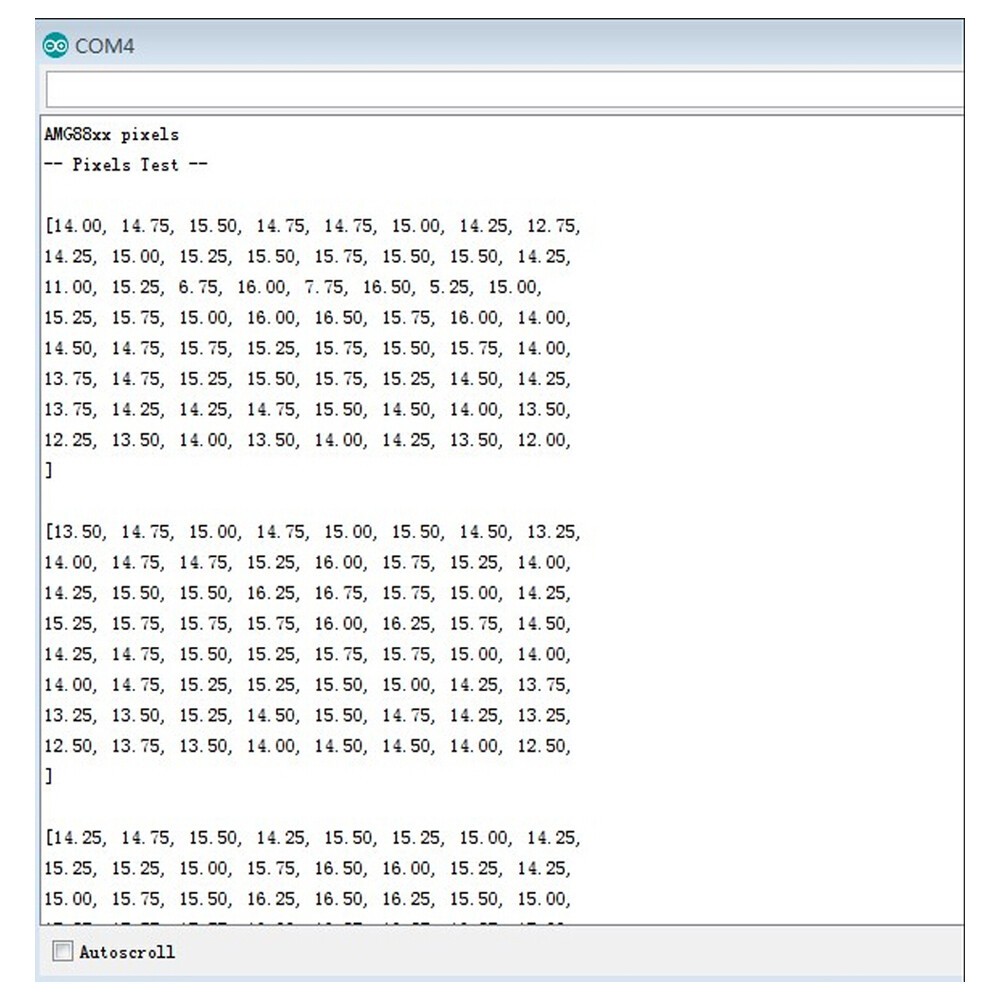 MLX90640BA IR Thermal Imager Array Temperature Matrix Sensor Module 8*8 AMG8833