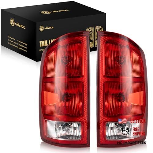 Tail Light Assembly Compatible with 2002-2006 Dodge Ram 1500 2003 Left & Right