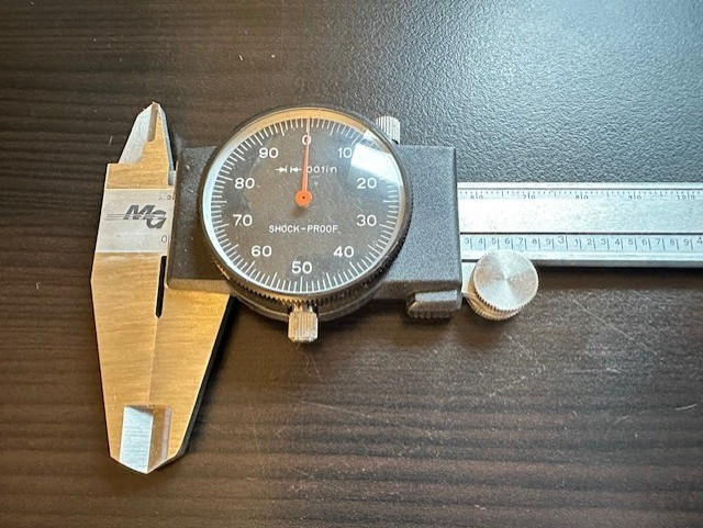 MG Manual Precision Dial Caliper Stainless Hardened