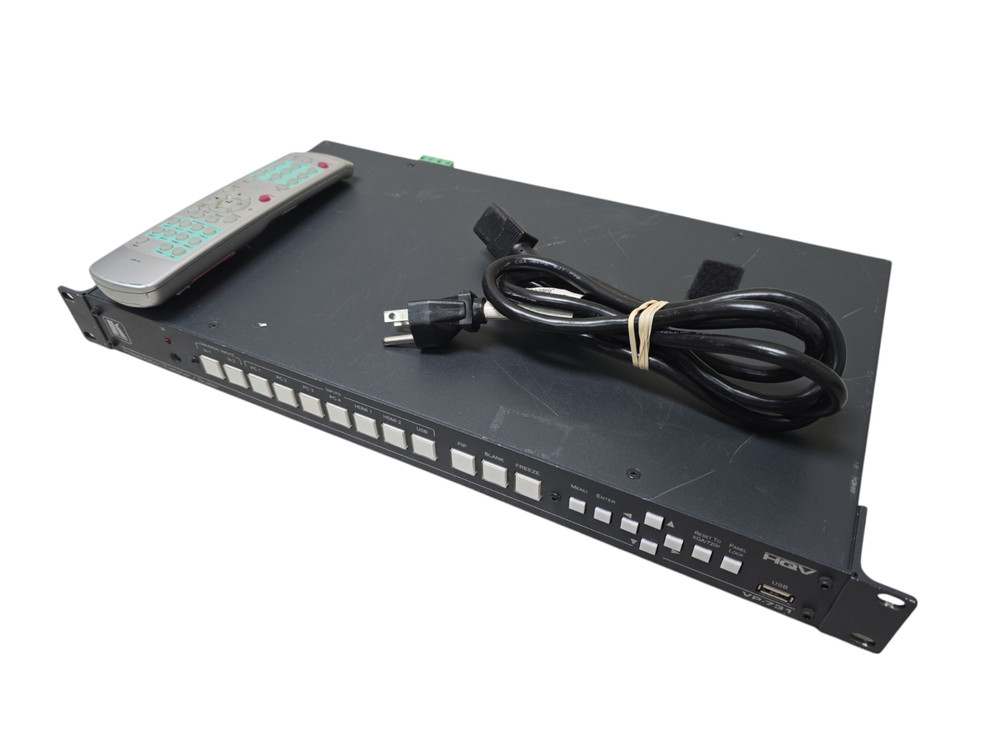 Kramer VP-731 Presentation Switcher/Scaler 9-Input Tested