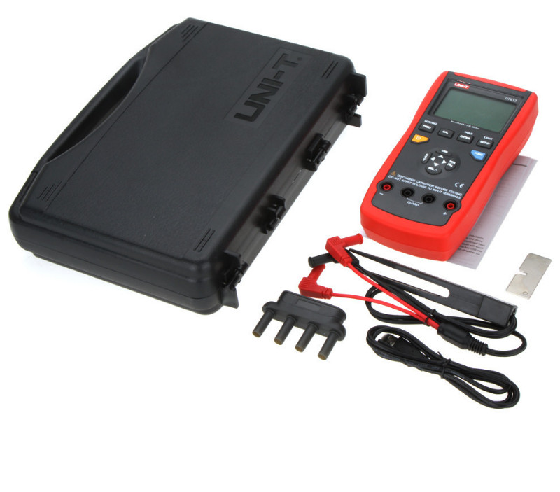 UNI-T UT612 Capacitance meter LCR Meter Inductance Ohm Freq Deviation Ratio Test