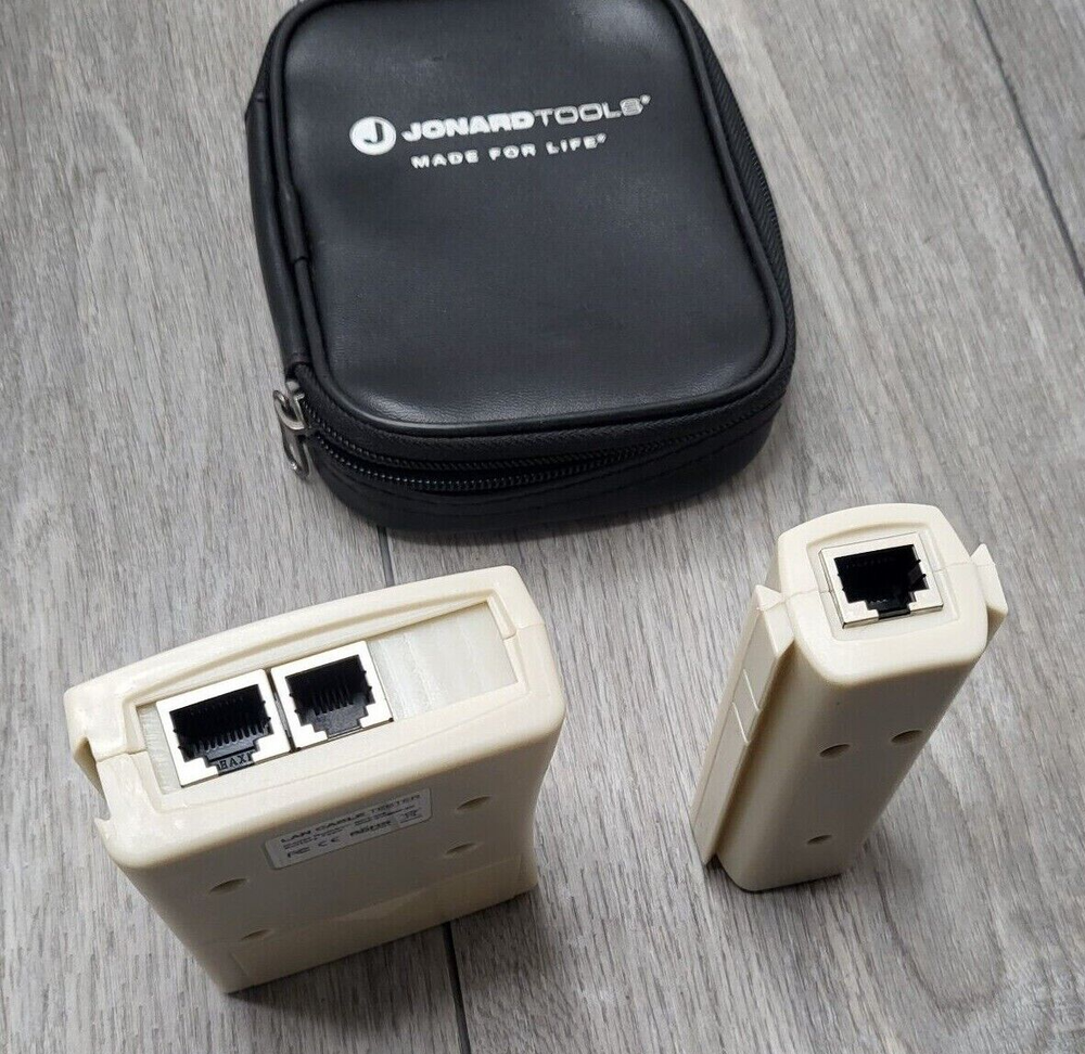 JONARD TOOLS MCT-468 Modular Cable Tester with Carrying Case