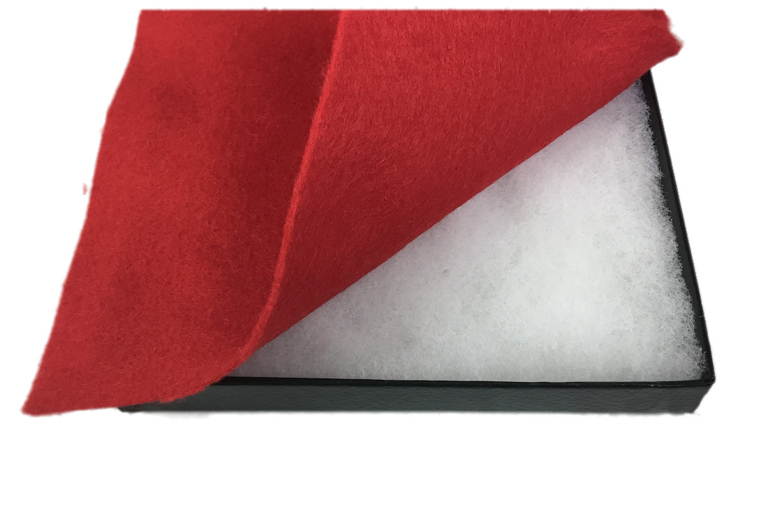 Felt Inserts for ALL SIZES of Riker Display Cases Black Blue Green Red FELT ONLY