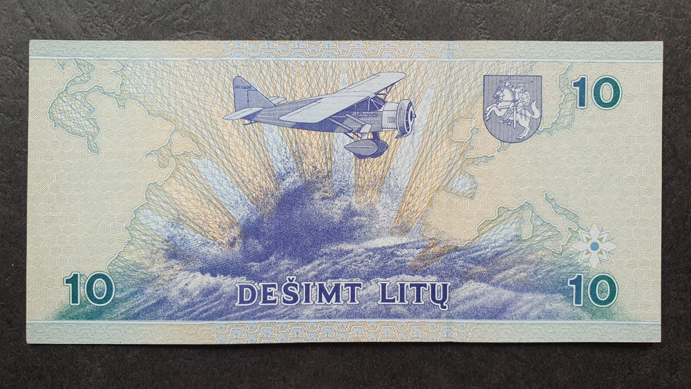 LITHUANIA 10 litu 1997, UNC, P59