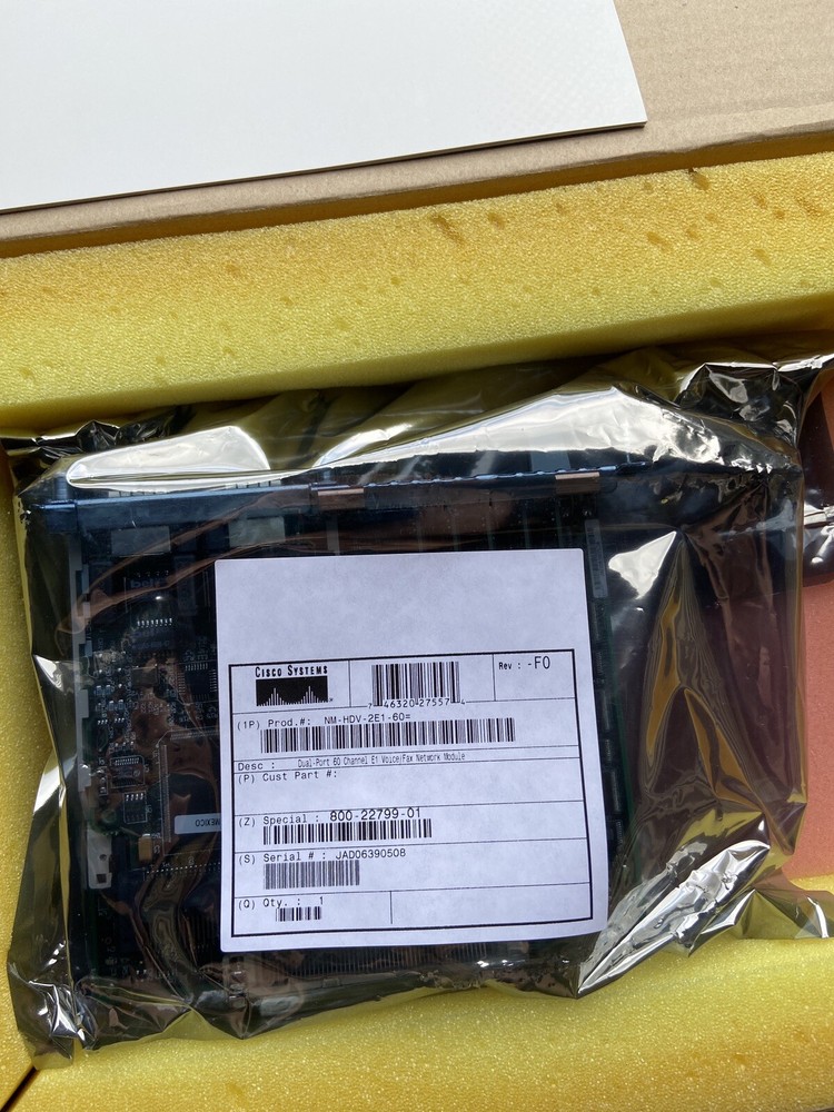 Cisco NM-HDV-2E1-60= Network Module 062