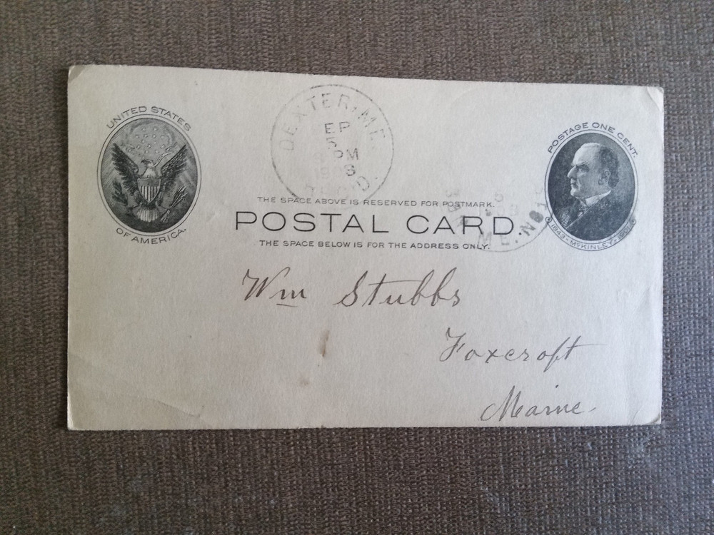 US Postal Cards c. 1885 - 1935