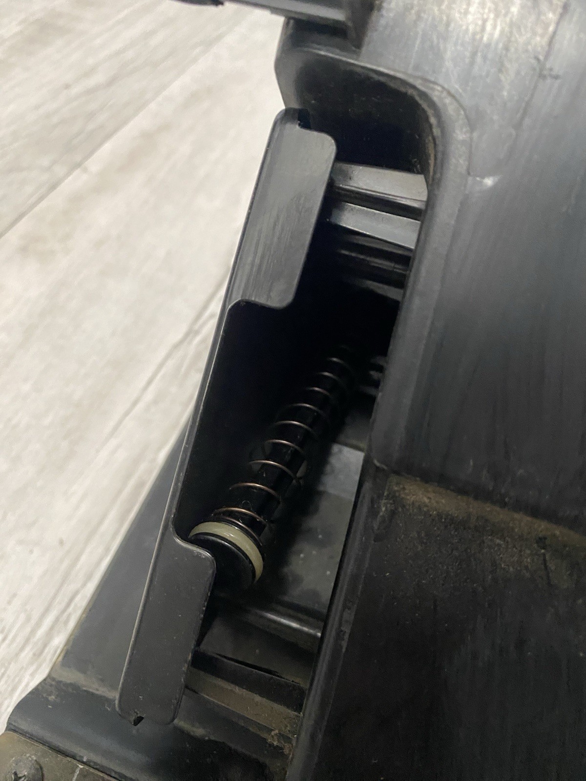 88-91 Honda Civic Wagon GloveBox GRAY with rail Glove Compartment OEM