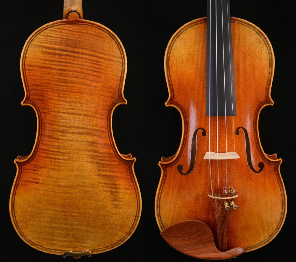 Maggini 4/4 Violin 1-PC Back Powerful&Deep Tone No. W15
