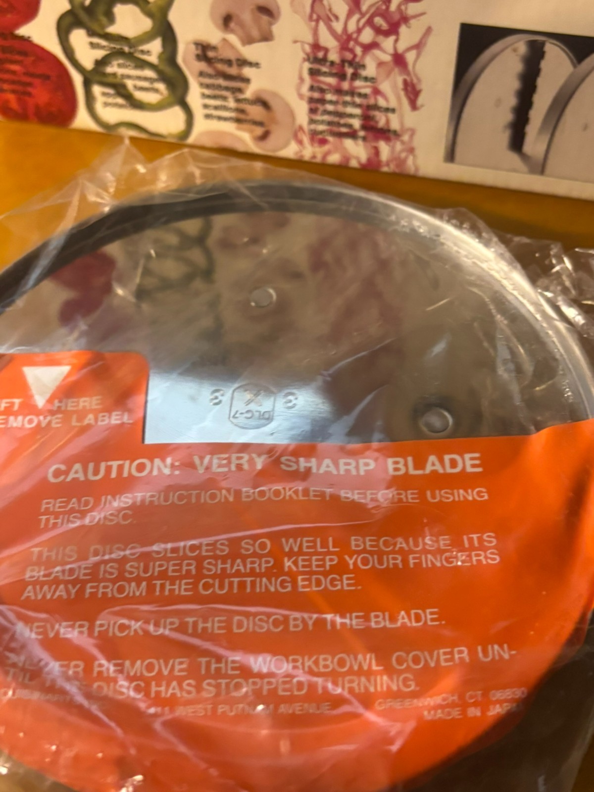 Cuisinart DLC-7 Complete 9 Blade Disc Set in Box EUC ~ Plus DLC-037 Med. Blade