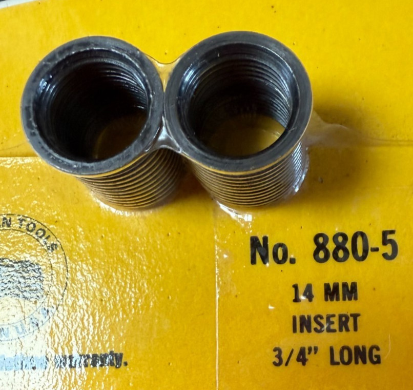 Cal Van Tools 880-5 14mm Insert 3/4" Long 2 Count Per Package