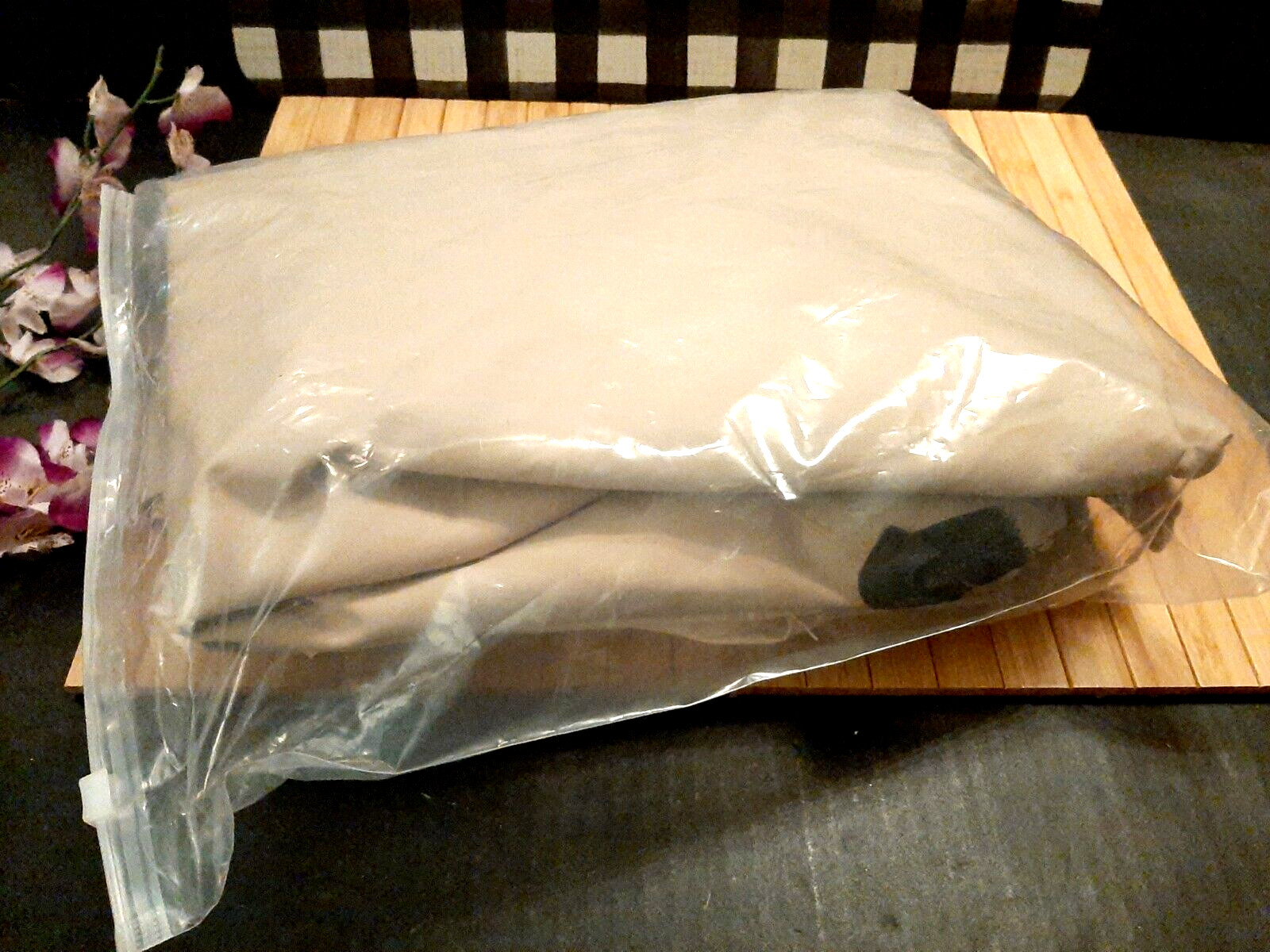 5' x 8' Double Tier Grill Replacement Canopy Khaki Beige