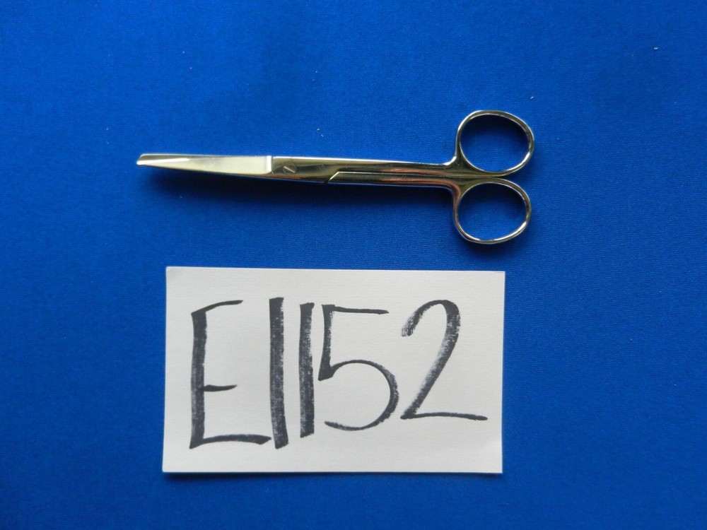 E1152 Jarit Straight Sharp/Blunt Operating Scissors 14.6cm Length 100-130