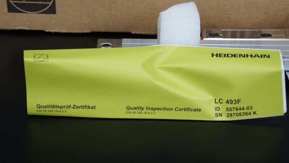 HEIDENHAIN 557644-03 Linear Encoder Scale LC493F, 170mm, 5.0um