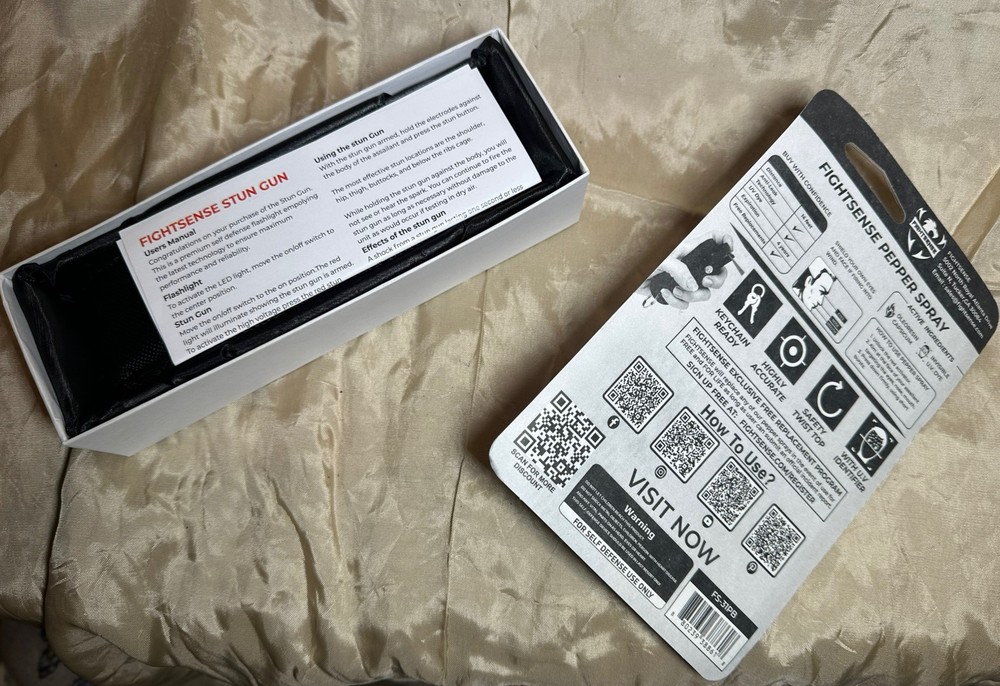 Fightsense Pepper Pray & Stun Gun