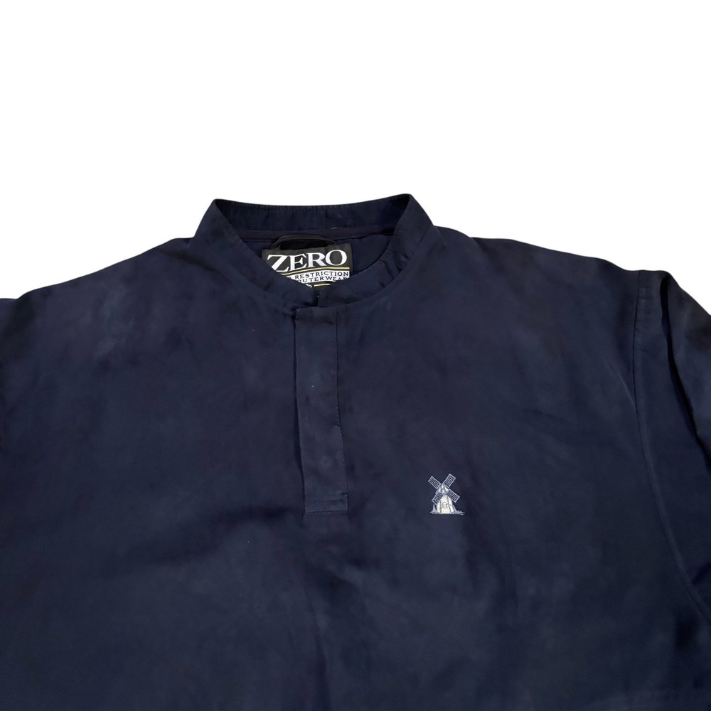 Zero Restriction Golf Outerwear Windbreaker Pullover Mens L Long Sleeve