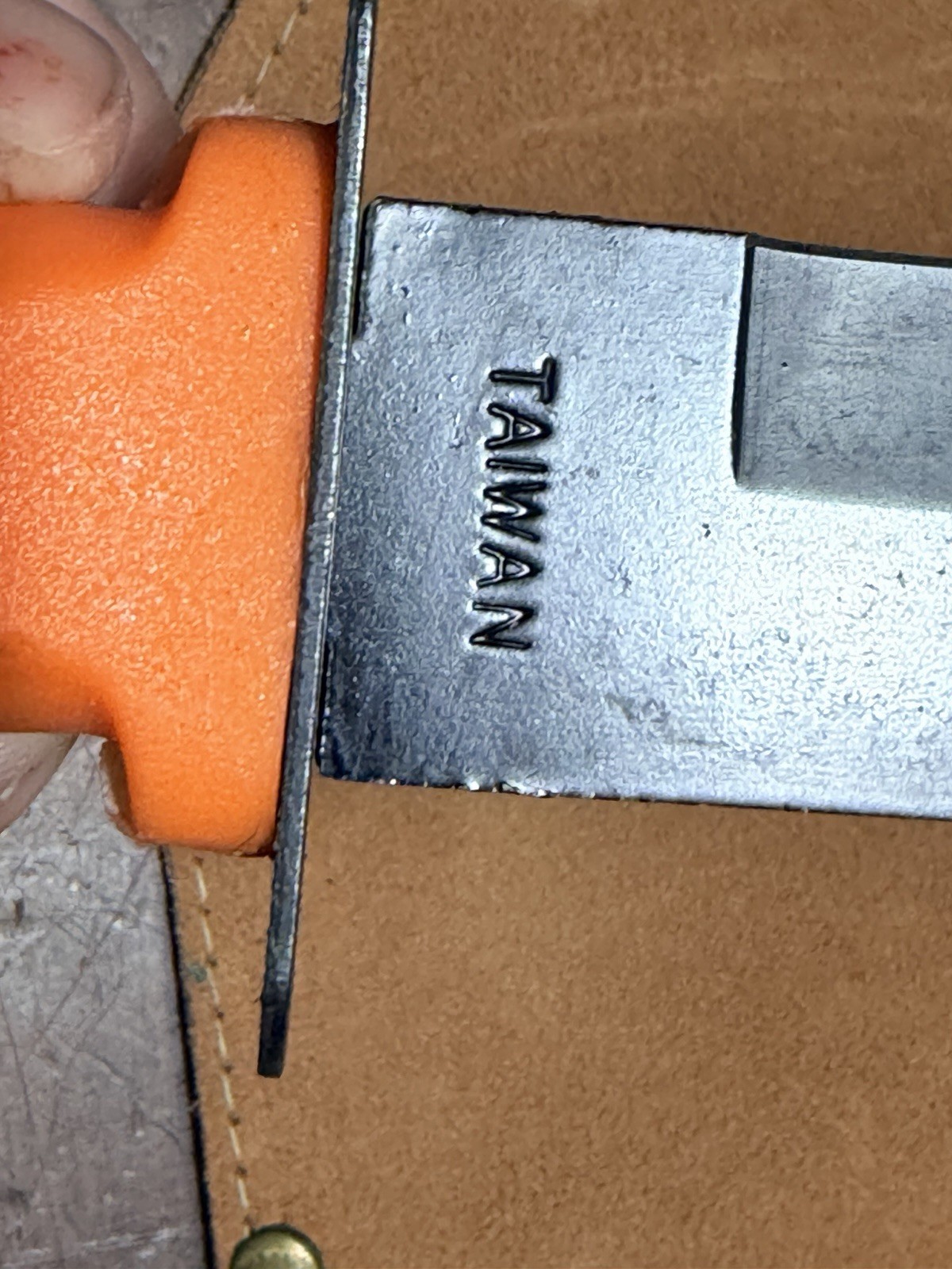 Super Gator Stainless Steel Digging Tool & knife w/Sheath - Metal detecting NOS