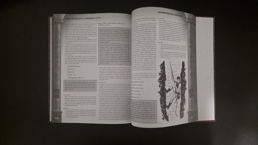 Worlds Largest City AEG Campaign Setting Complete With Maps Rare