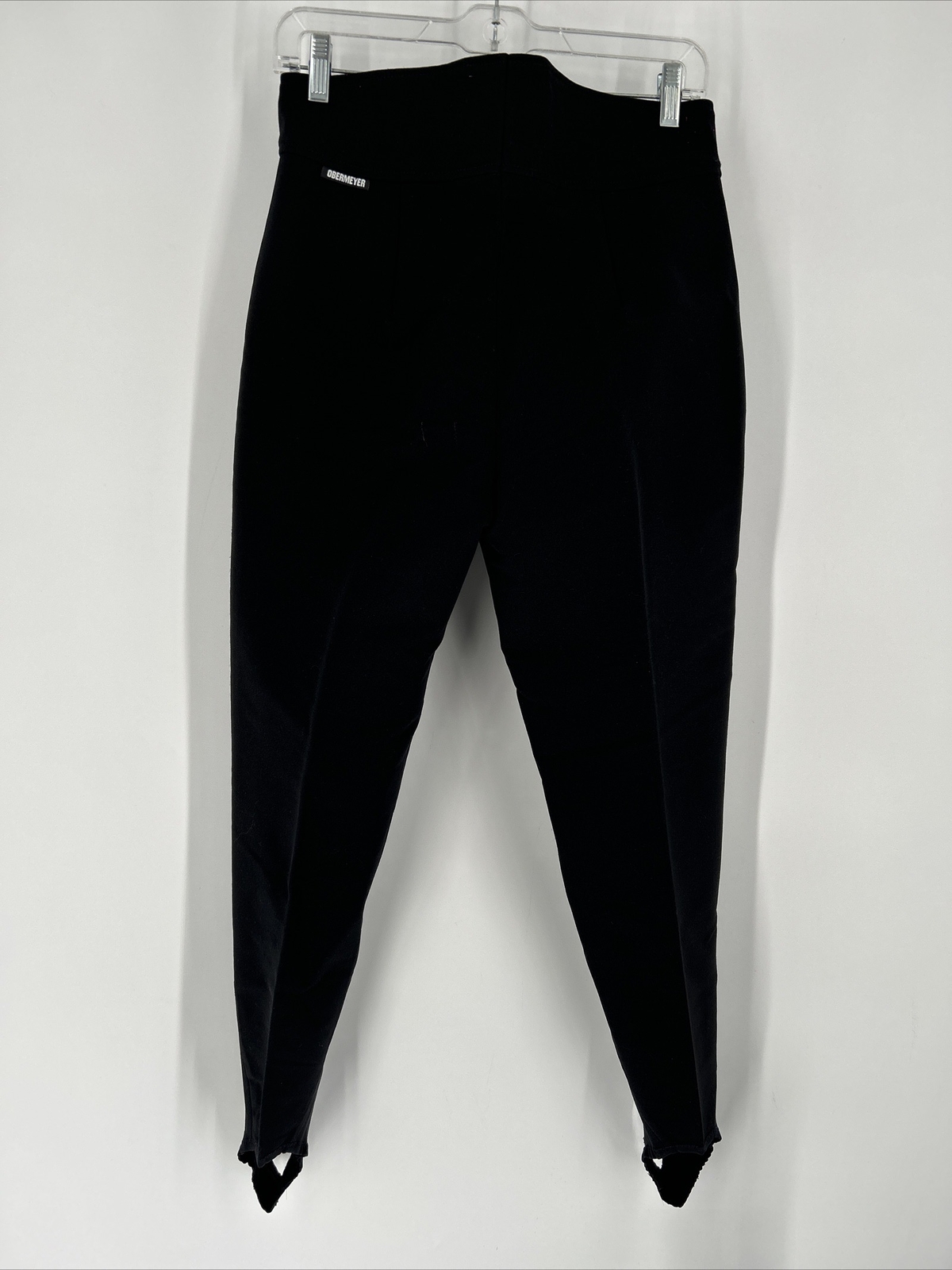 Obermeyer Ski Pants Womens 10 Black Insulated Snowboard Wool Blend