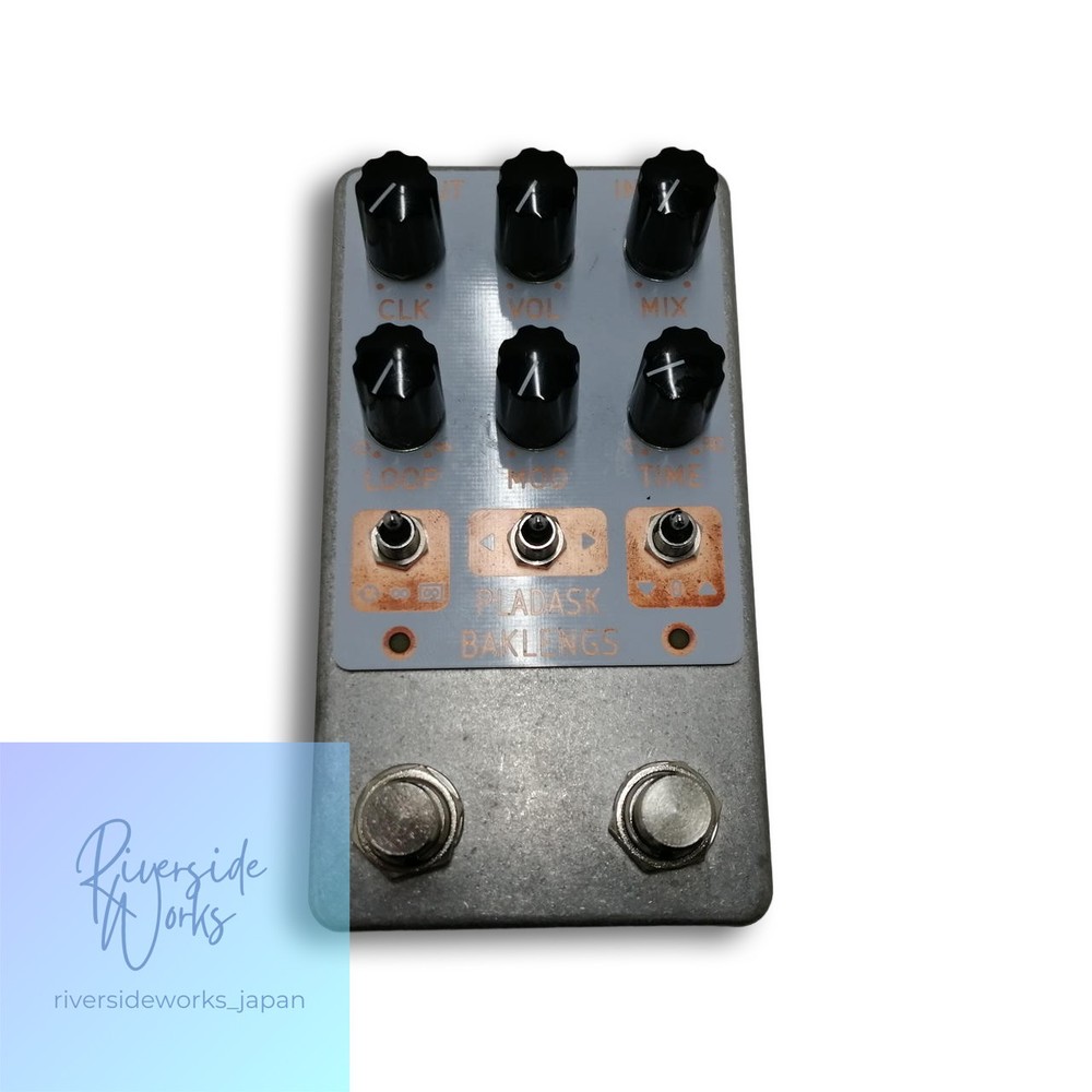 Pladask Elektrisk Baklengs Effect Pedal Unique JP