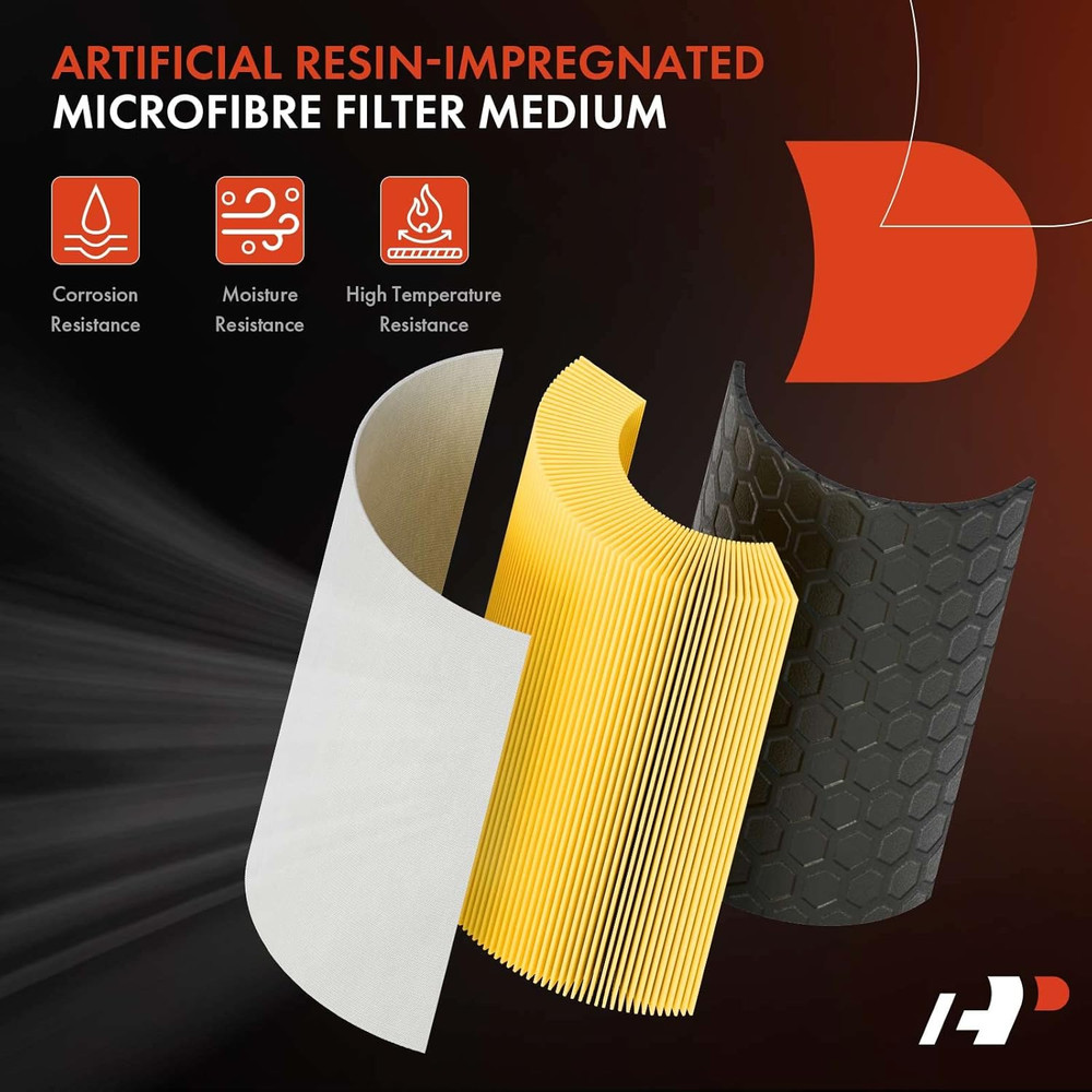 Engine Air Filter Compatible with Dodge Caliber 2008-2009 2.4L