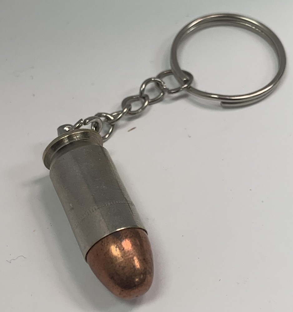 Custom (Customer Supplied Brass) Bullet Key Chain / Zipper Pull
