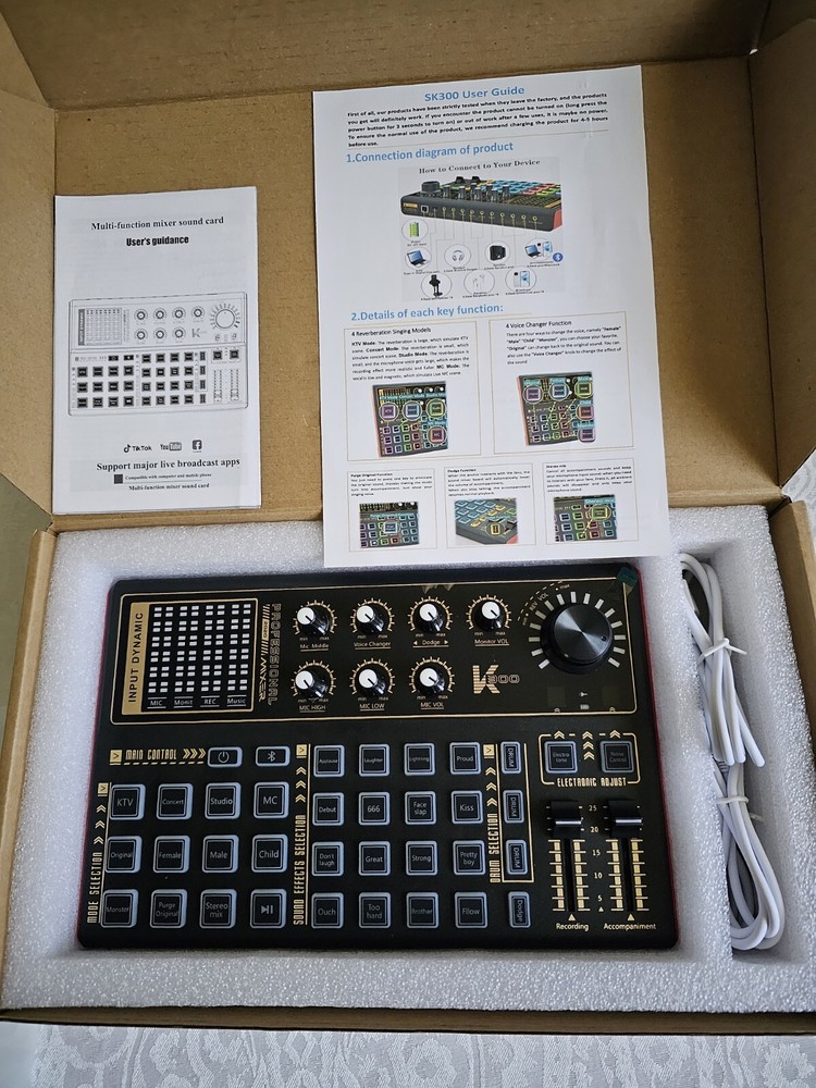 Multi-function Mixer Digital  Sound Card Mixer (SK300)