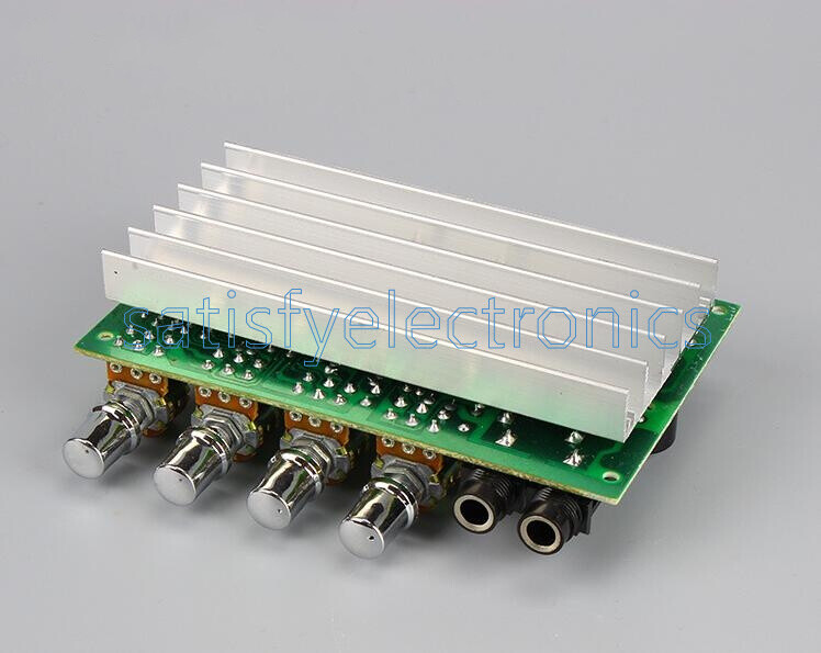 Stereo Audio Amplifier Board 40W+40W Digital microphone amplifier Tone Control