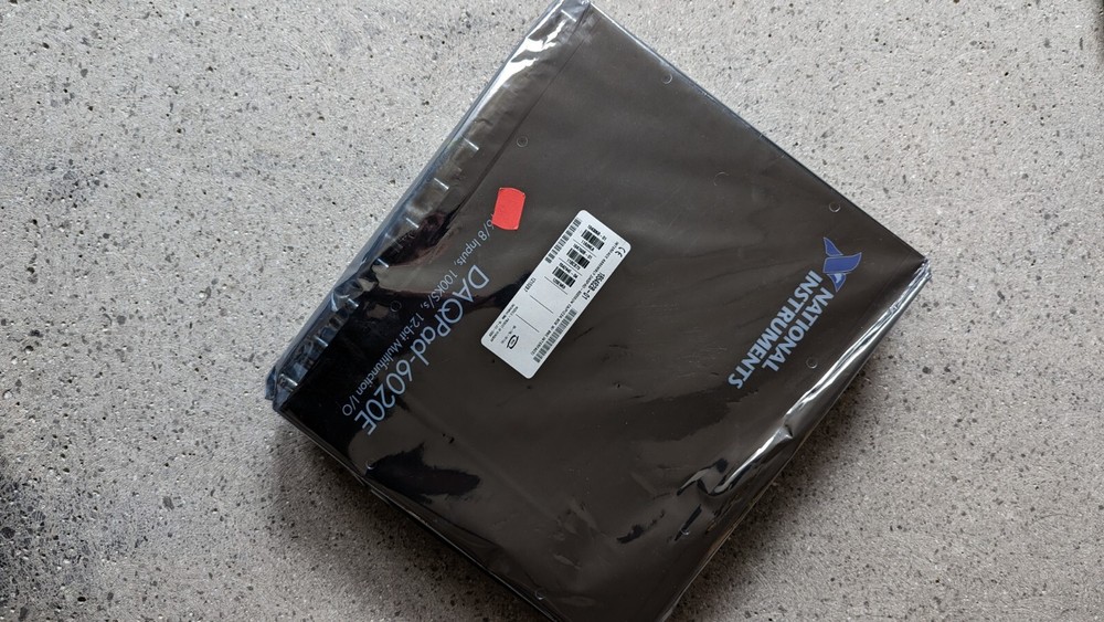 National Instruments DAQPAD-6020E 16/8 inputs 12-BIT multifunction acquisition