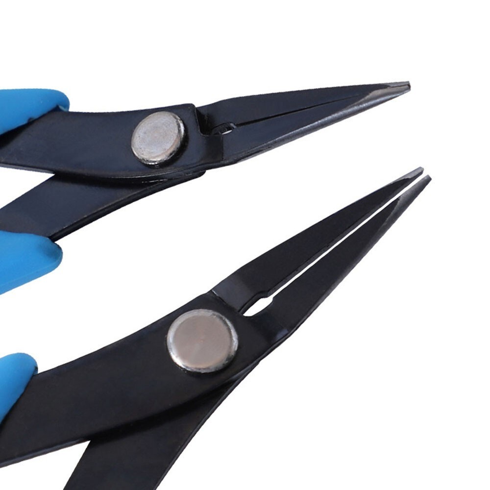 Compact Blue and Black Jewelry Making Plier Efficient and Rust Resistant