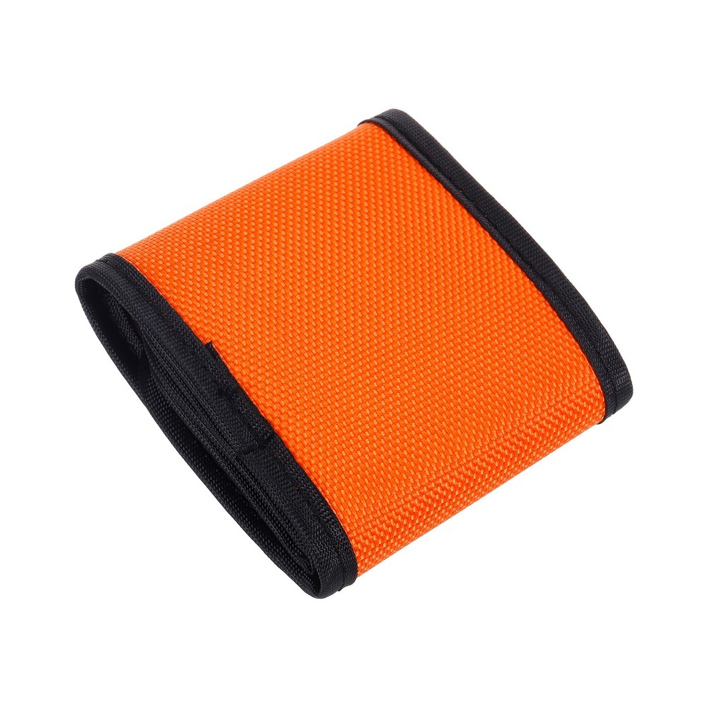 58mm Camera Filter Case 4 Pocket Camera Filter Case Pouch Orange