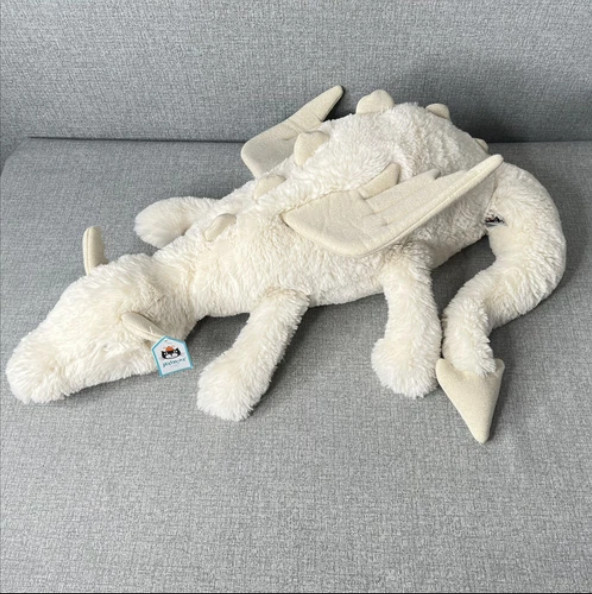 Jellycat SNOW DRAGON Soft Plush Toy