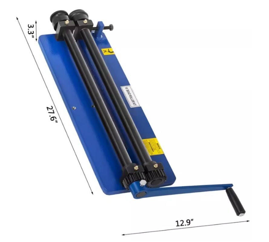 Manual Roll Forming Machine Beading Machine Folding Machine Seam Bending Machine