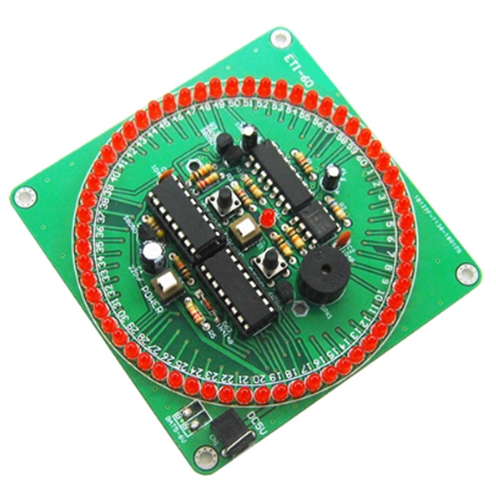 60 Second Countdown Timer DIY Kit Smart Timing Alarm Parts Electronic Kit