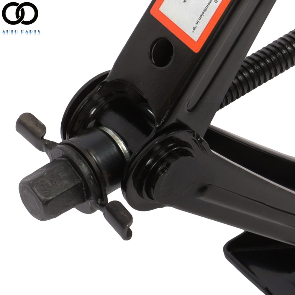 2.5 Tons Scissor Jack 5511 lbs Capacity with Ratchet Handle Effort Saving