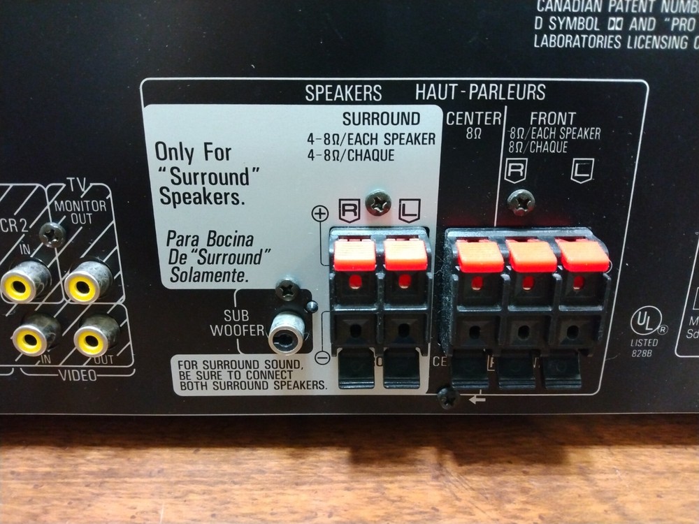 Technics SA-EX300 Stereo Receiver Tested And Working No Remote