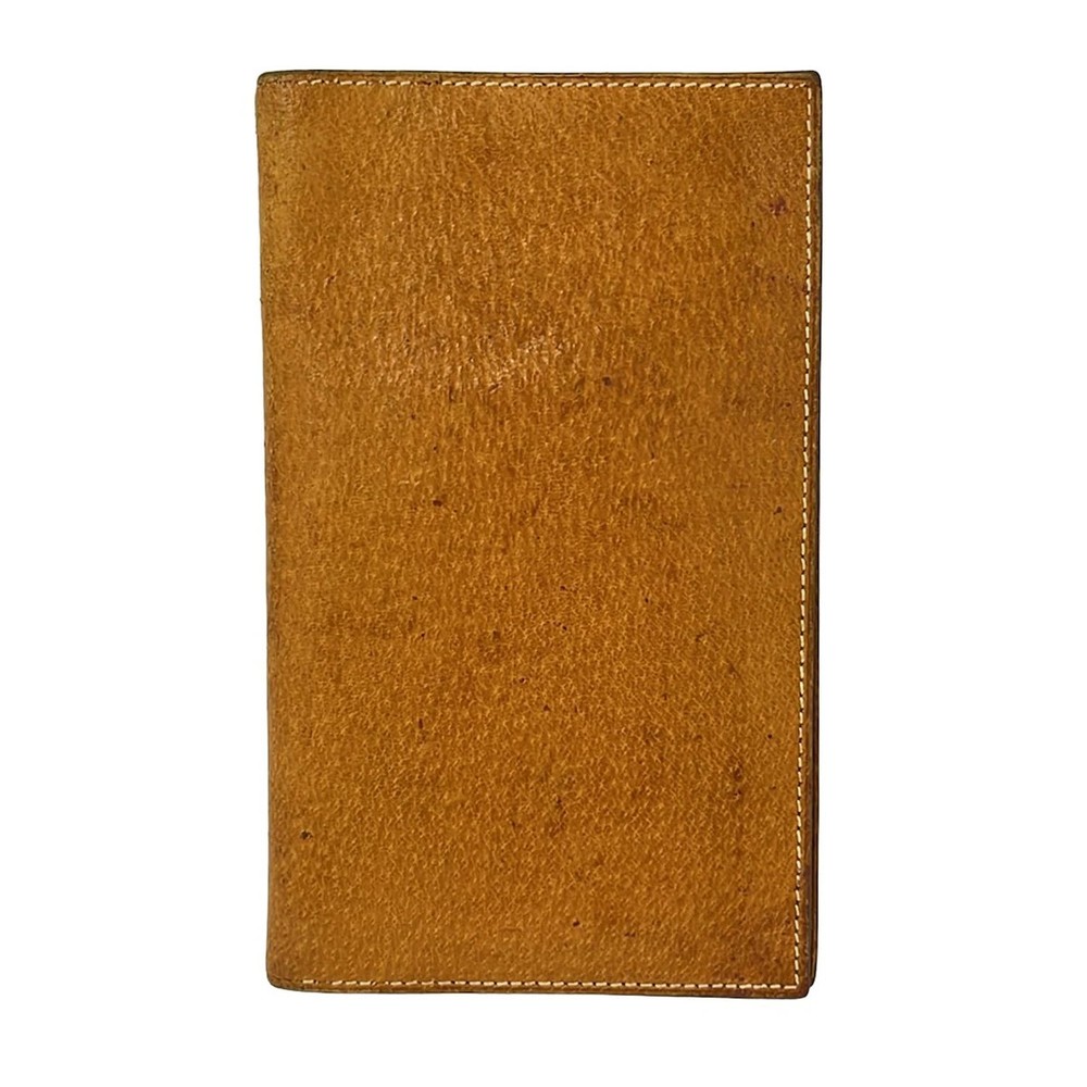 HERMES Vision Brown Leather Square E Agenda