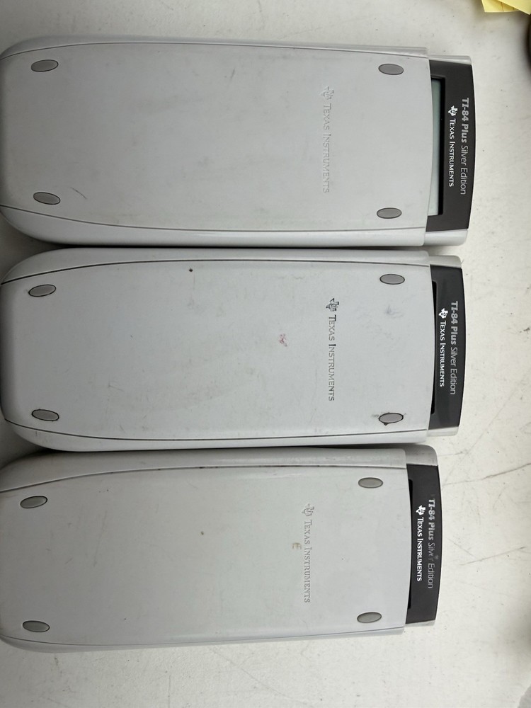 Texas Instruments TI-84 Plus Silver Edition Graphing Calculator TESTED & WORKING