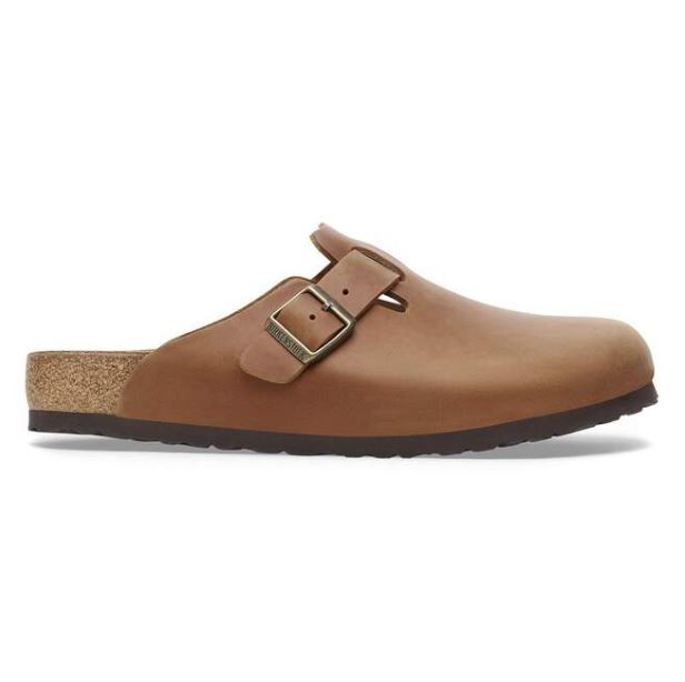 NEW Birkenstock Boston Oiled Leather Clogs | Comfort Cork Footbed | Germany