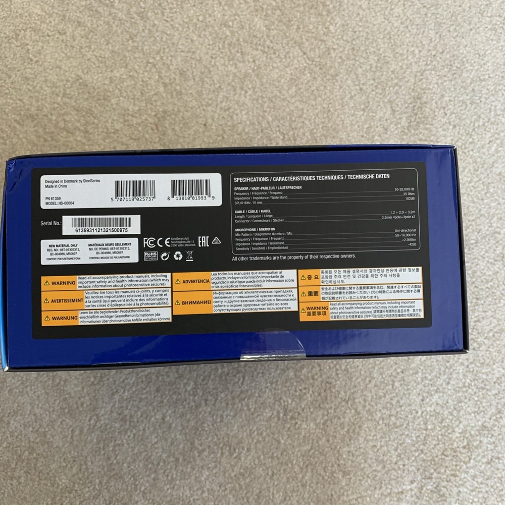 Steelseries Siberia P300 Design For PS4